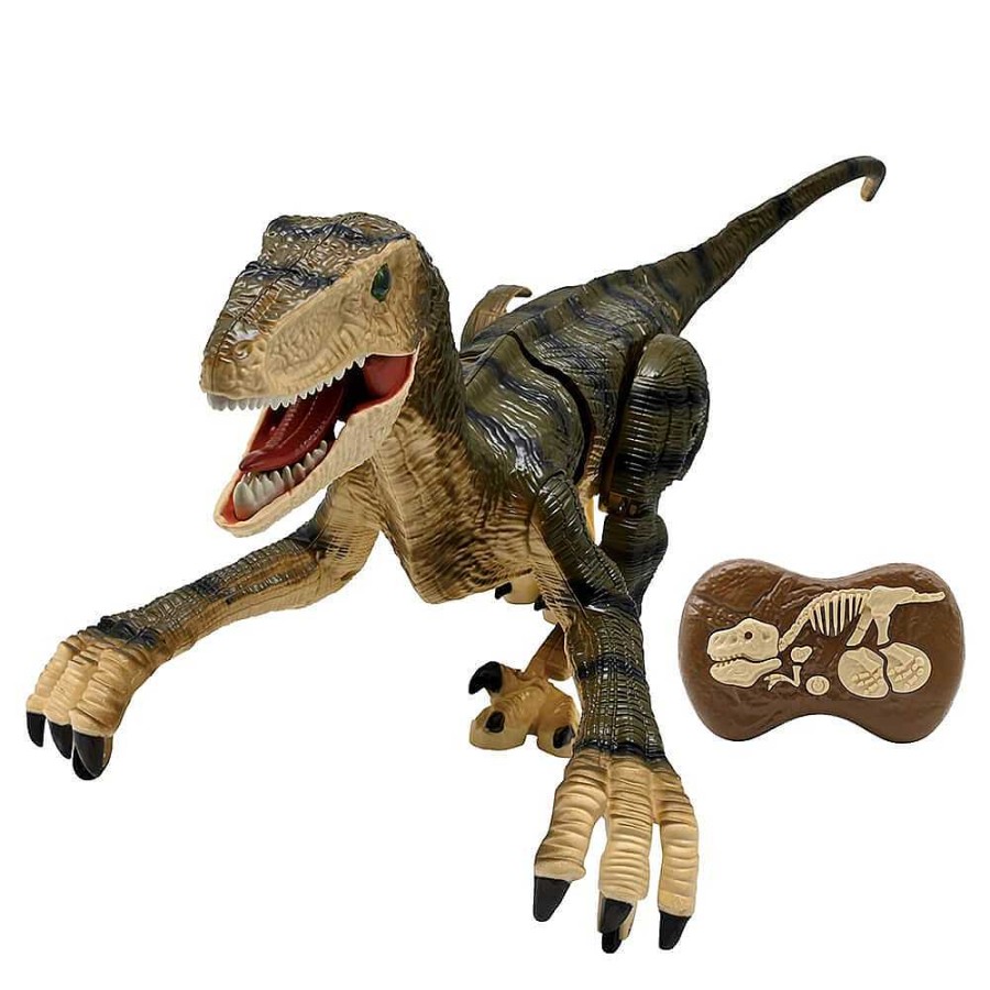 Simb Lico LEXIBOOK FRANCE Teledirigidos Y Circuitos Slot | Dinosaurio Velociraptor A Control Remoto Con Efectos De Sonido Realistas