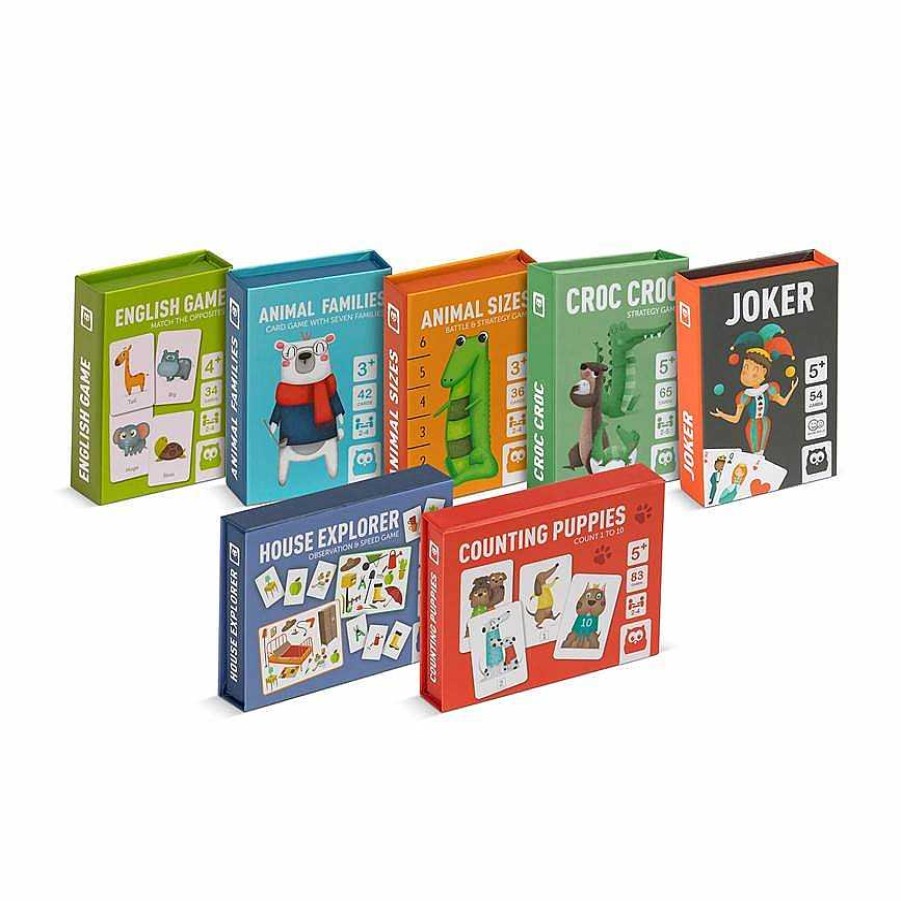 Educativos EUREKAKIDS Juegos De Cartas | Juego De Cartas House Explorer