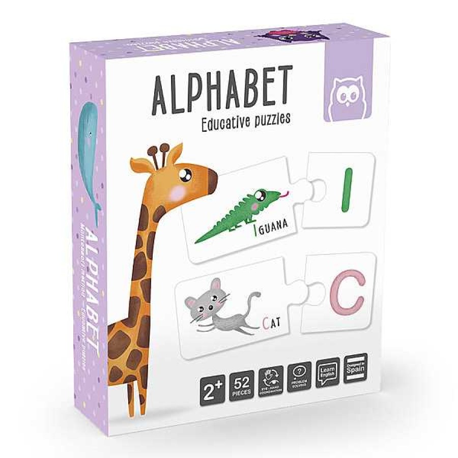 Educativos EUREKAKIDS Montessori | Alphabet Puzzle Educativo