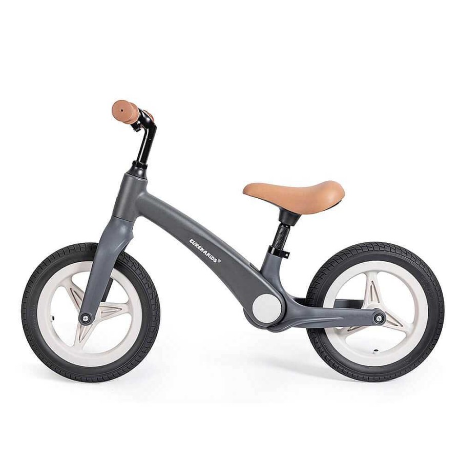 Beb S EUREKAKIDS Triciclos Y Bicicletas | Bicicleta De Equilibrio Con Manillar Y Asiento Regulables Roady Learner Brown