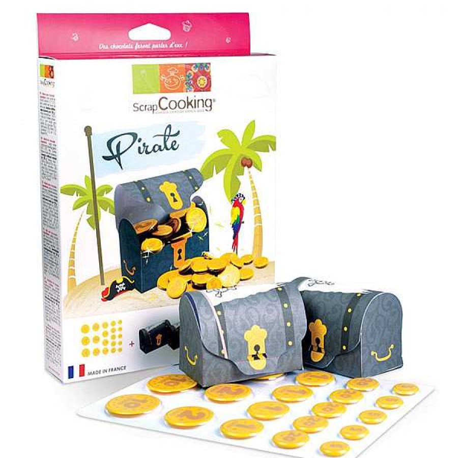 Muebles & Deco SCRAP COOKING Fiestas Y Cumplea Os Infantiles | Kit Tesoro Del Pirata