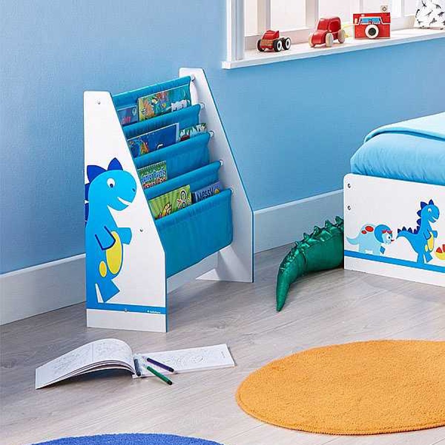 Muebles & Deco WORLDS APART Organizadores, Librer As Y Estanter As | Estanter A Dinosaurio Compartimentos De Tela