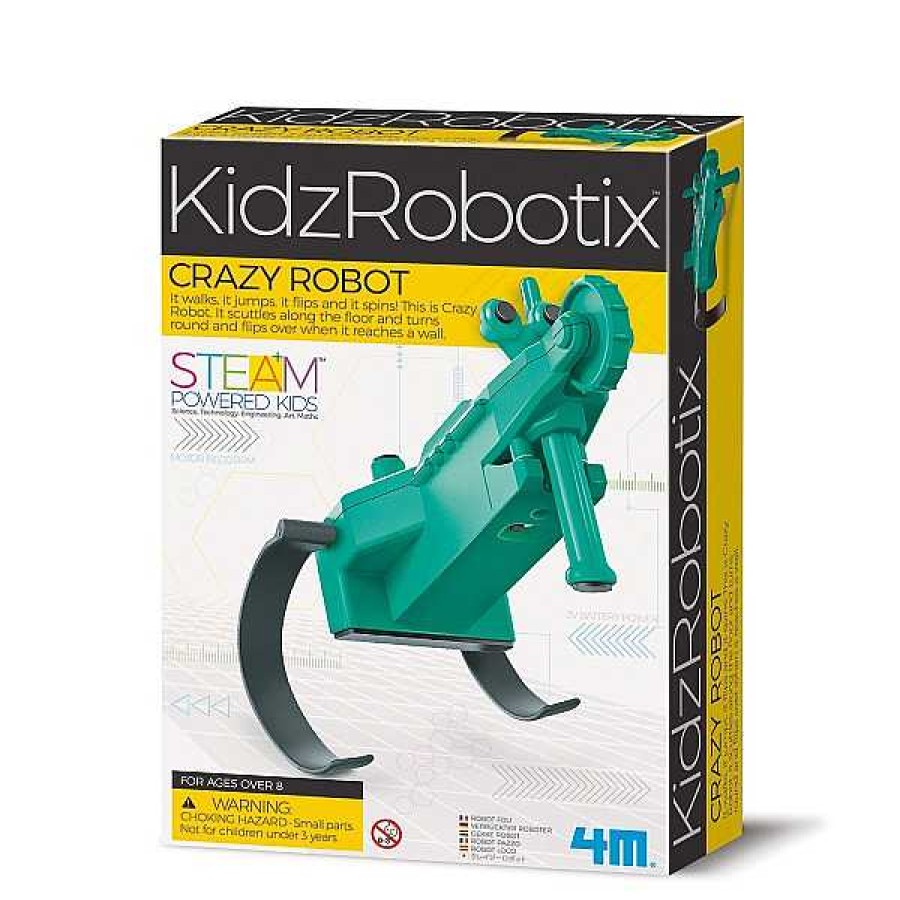 Educativos 4M Stem Y Rob Tica | Kidzrobotix Crazy Robot