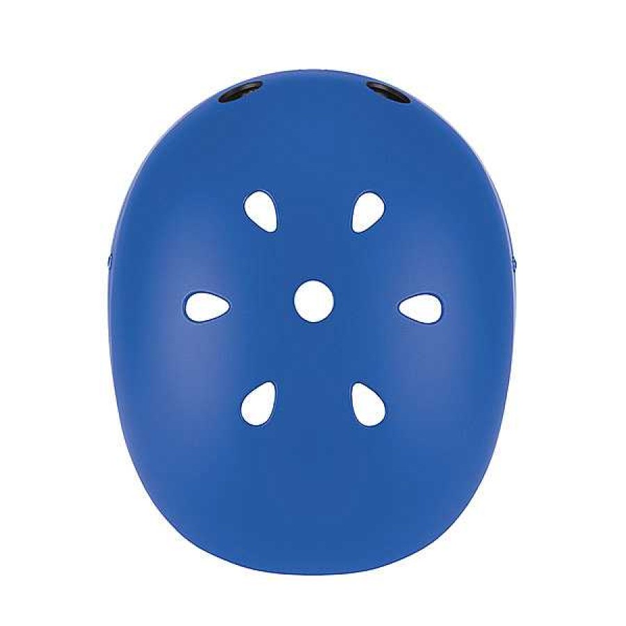 Sobre Ruedas GLOBBER Cascos Y Protectores | Casco Junior Primo Lights Navy Azul