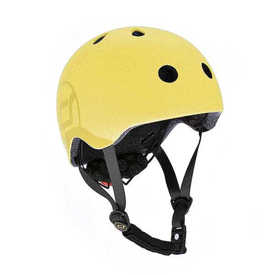 Sobre Ruedas Scoot and Ride Cascos Y Protectores | Casco Medium Lemon