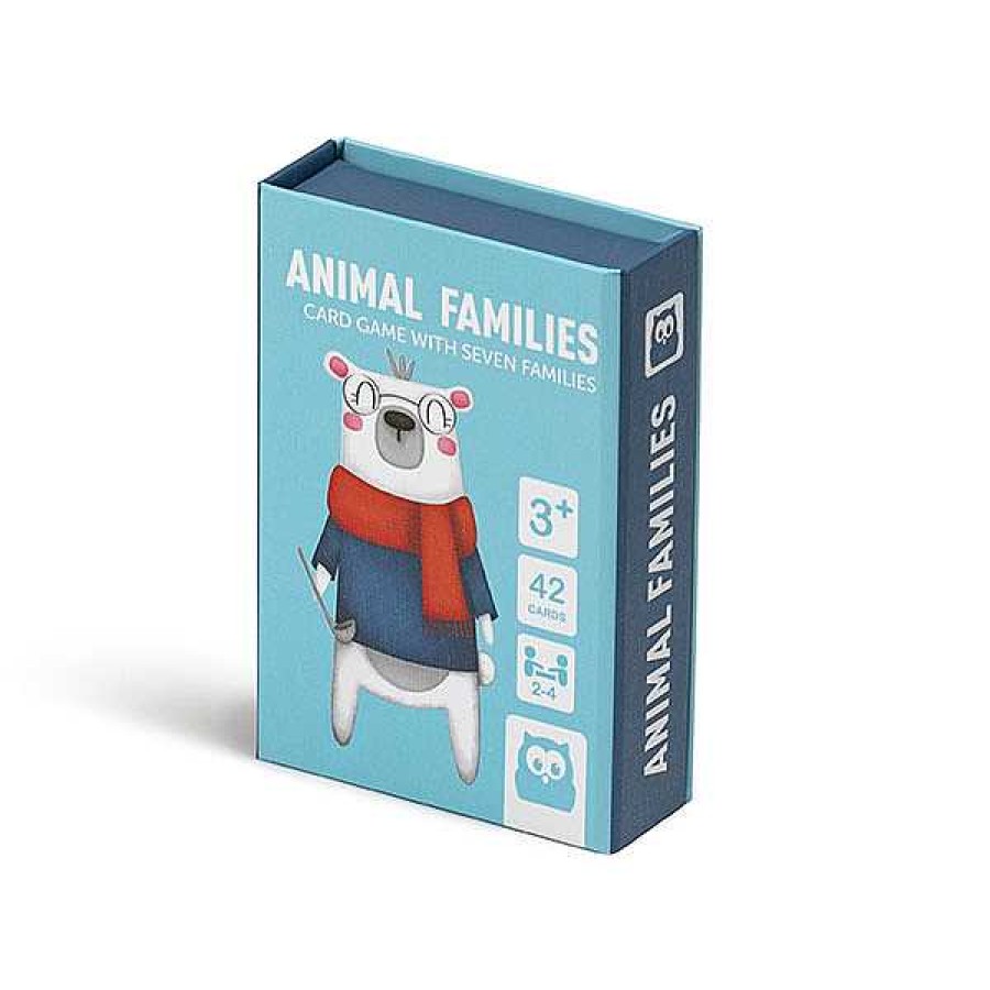 Educativos EUREKAKIDS Juegos De Cartas | Juego De Cartas Animal Family