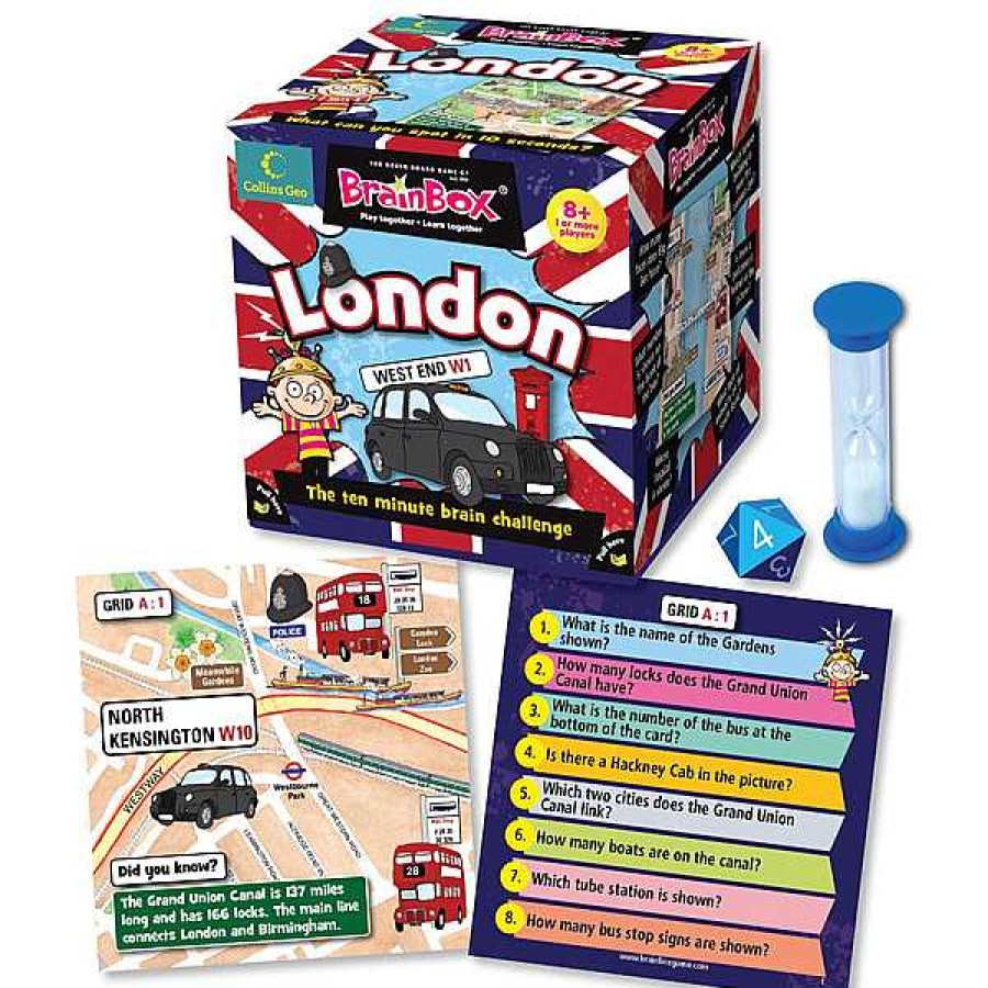 Educativos BRAINBOX Juegos De Memoria Y Observaci N | Juego De Memoria London Ingl S