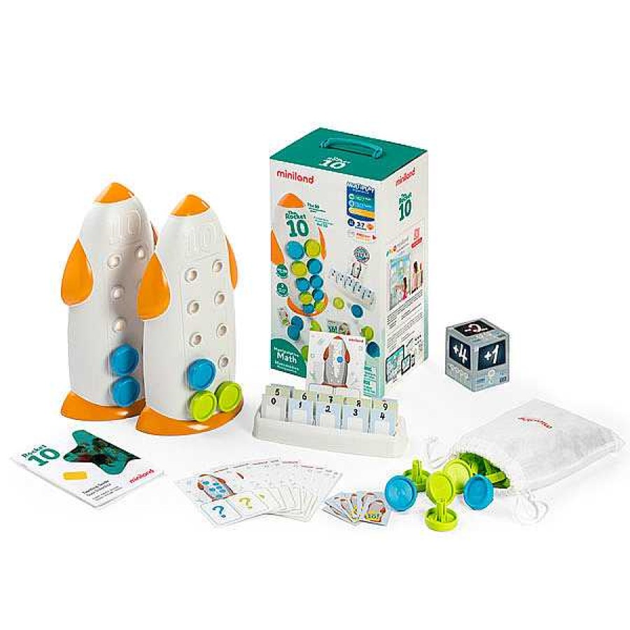 Educativos MINILAND EDUCATIONAL Matem Ticas | Juego Matem Ticas Rocket 10