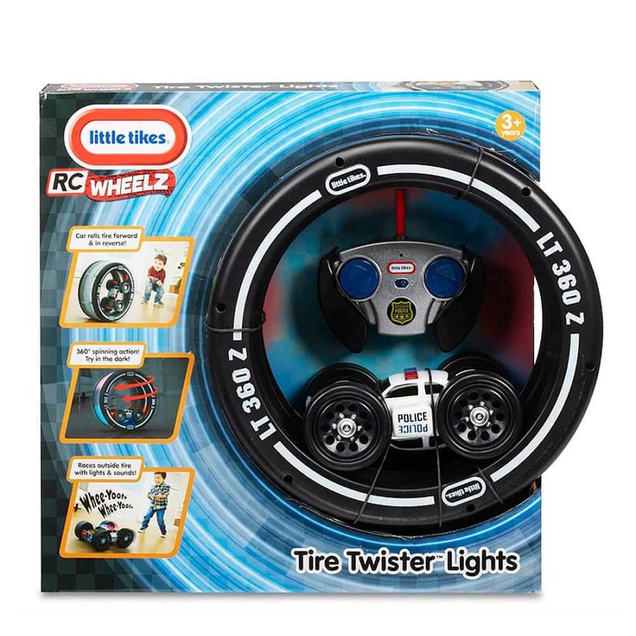 Simb Lico LITTLE TIKES Teledirigidos Y Circuitos Slot | Coche De Polic A De Acci N Tire Twister Lights