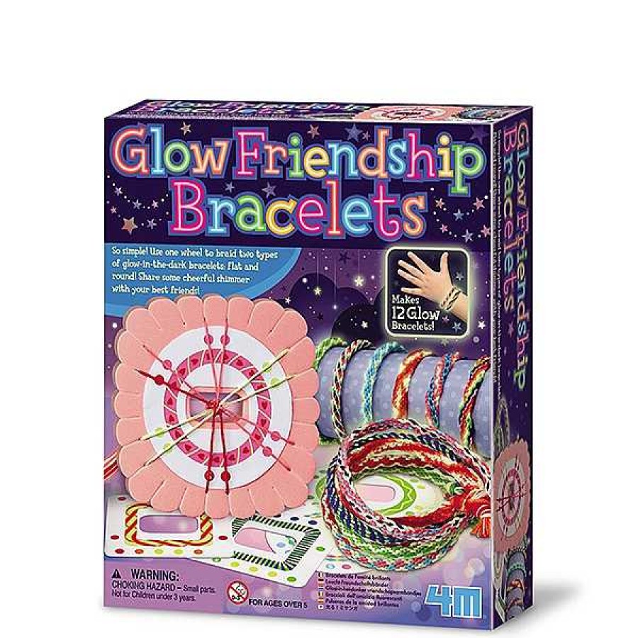 Creativos 4M Kits De Costura Y Telas | Set Pulseras De La Amistad Brillantes