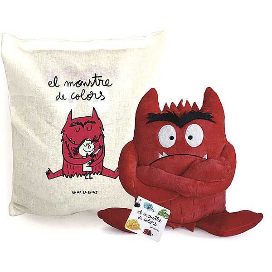 Libros ANNA LLENAS Catal | Peluix Vermell - Monstre De Colors