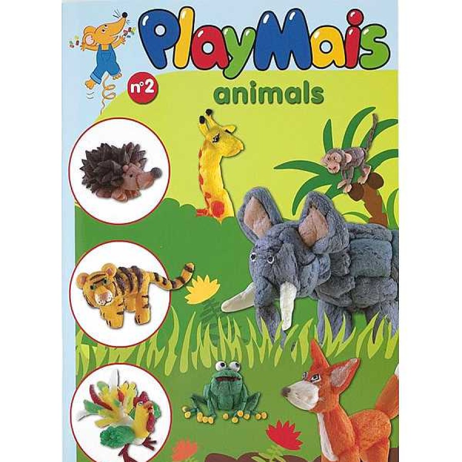 Educativos PLAYMAIS Formas Y Colores | Libro Modelos De Animales N 2