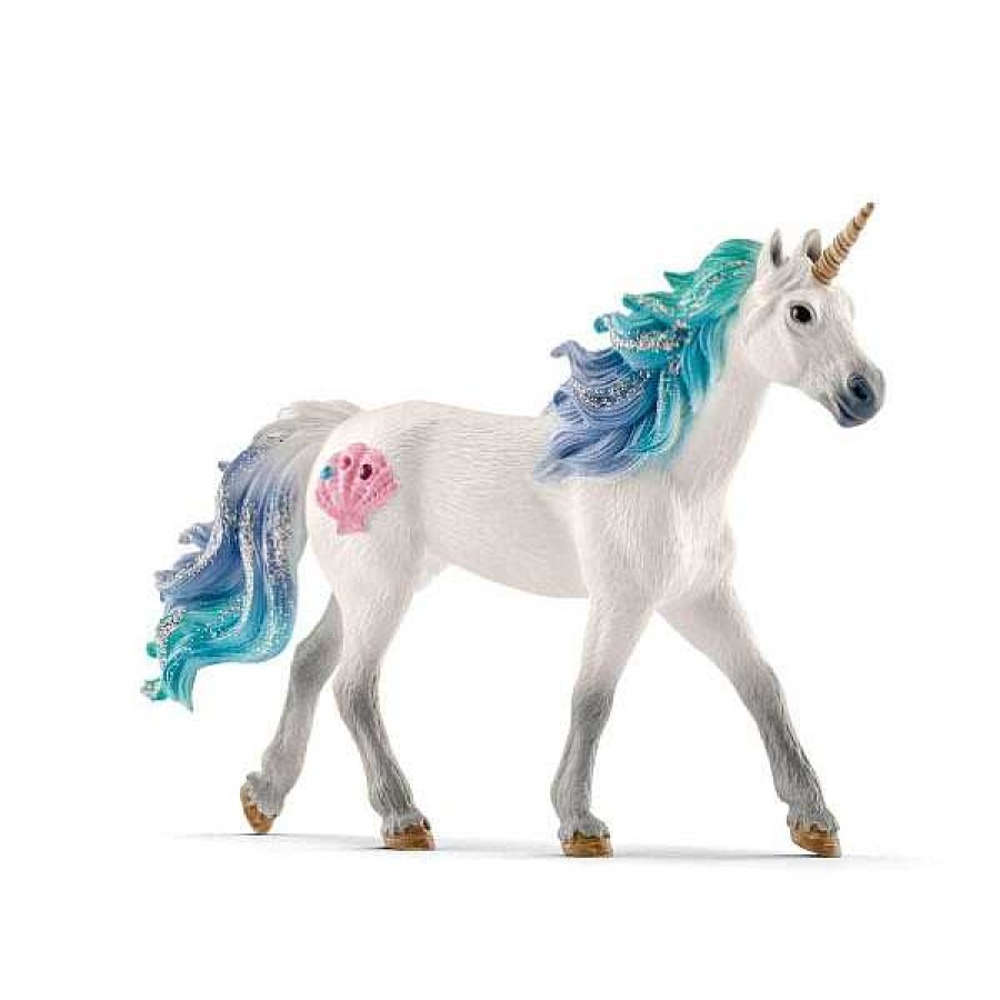 Simb Lico SCHLEICH Personajes Y Figuras M Ticas | Figura Unicornio Marino, Semental