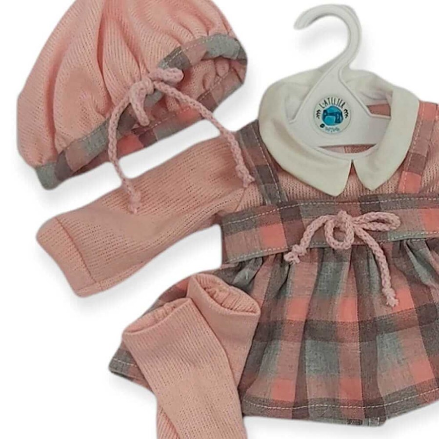 Simb Lico BERJUAN Ropa Y Complementos | Vestido De Colegiala Con Estampado De Cuadros Color Rosa