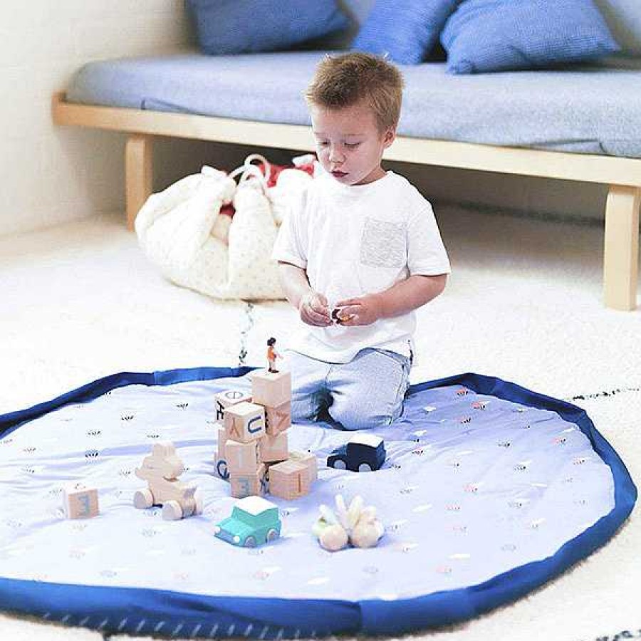 Muebles & Deco PLAYANDGO Sacos Guardajuguetes | Saco Guardajuguetes Estampado Globo