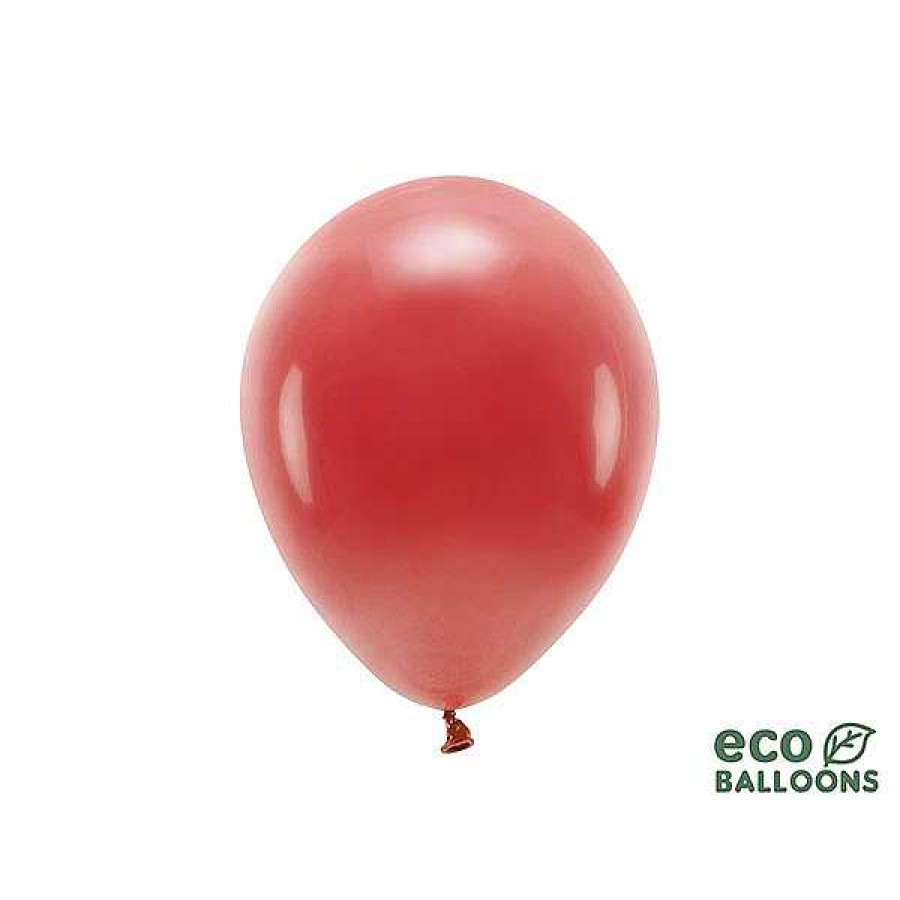 Muebles & Deco PARTYDECO Fiestas Y Cumplea Os Infantiles | Globos Rojo Eco 100 Unidades