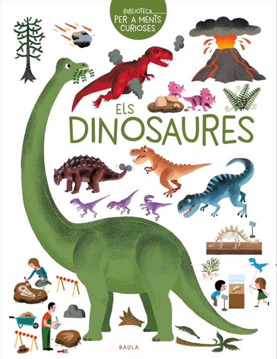 Libros EDELVIVES Libros De Conocimientos | Els Dinosaures