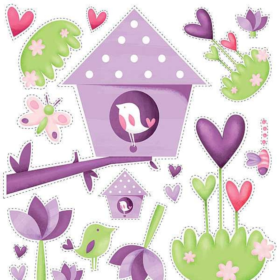 Creativos EUREKAKIDS Stickers Y Tatuajes | Stickers Secret Garden