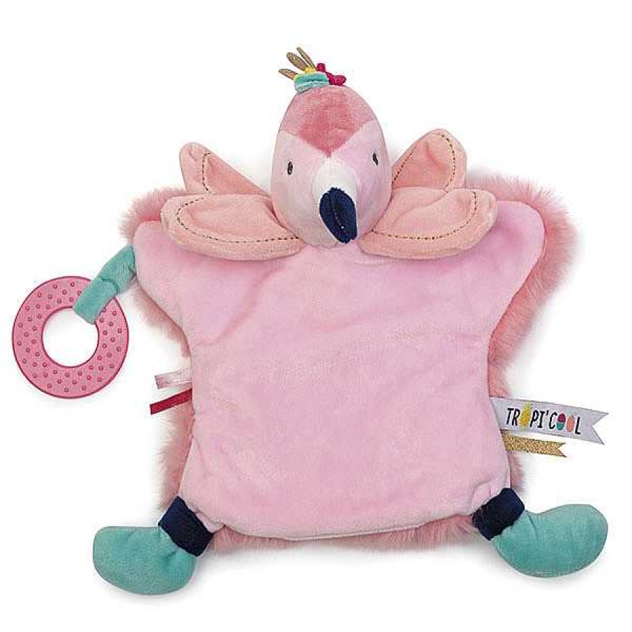 Beb S EUREKAKIDS Primeros Peluches Y Doudous | Marioneta Doudou Flamenco