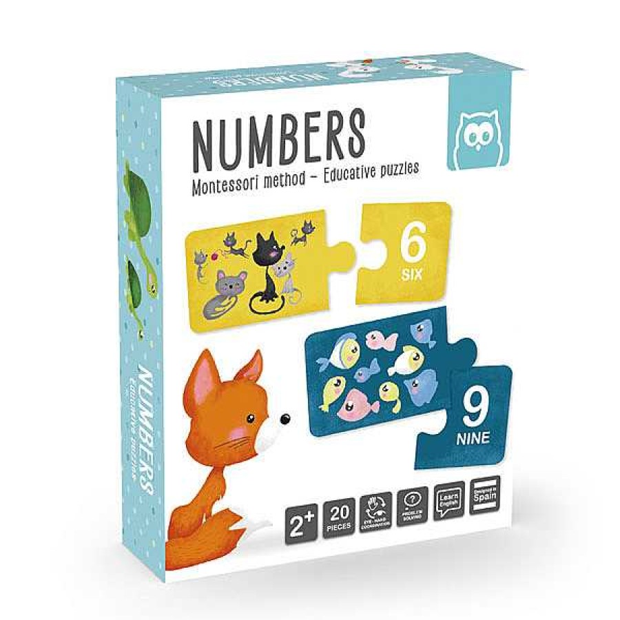 Educativos EUREKAKIDS Montessori | Numbers Puzzle Educativo