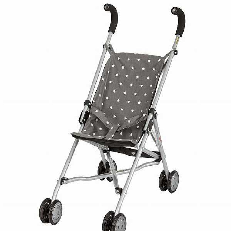 Simb Lico BARRUTOYS Cochecitos Y Accesorios | Carrito De Mu Ecas Estrellas Gris