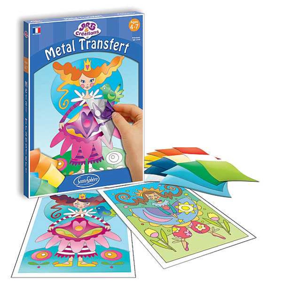 Creativos SENTOSPHERE Manualidades Y Actividades Creativas | Ac Metal Transfert Princesas