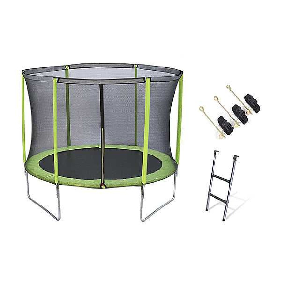 Exterior MASGAMES Saltadores Y Trampolines | Cama El Stica Force 244