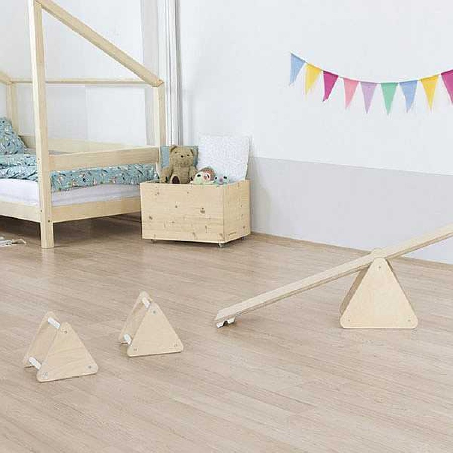 Muebles & Deco Eurekakids Muebles Montesori | Set De Equilibrio Montessori Color Blanco