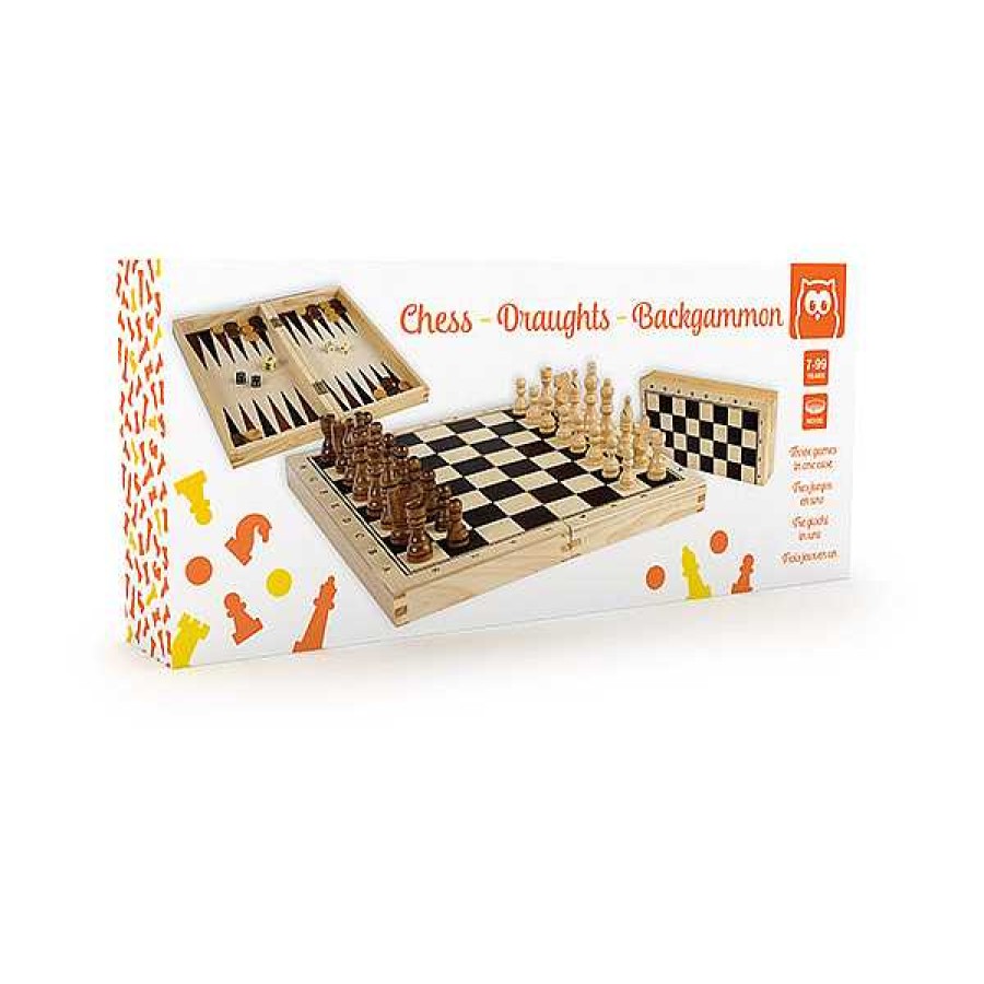 Educativos EUREKAKIDS Juegos Cl Sicos | Chess And Backgammon Juego De Ajedrez