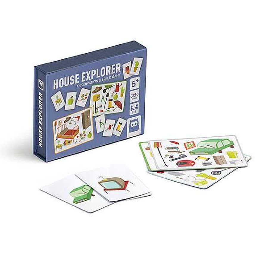 Educativos EUREKAKIDS Juegos De Cartas | Juego De Cartas House Explorer