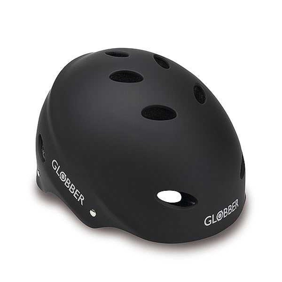 Sobre Ruedas GLOBBER Cascos Y Protectores | Casco Globber Adulto Negro