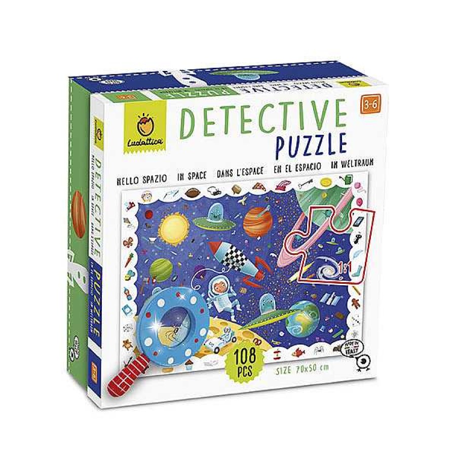 Educativos LUDATTICA Puzles | Baby Detective En El Espacio