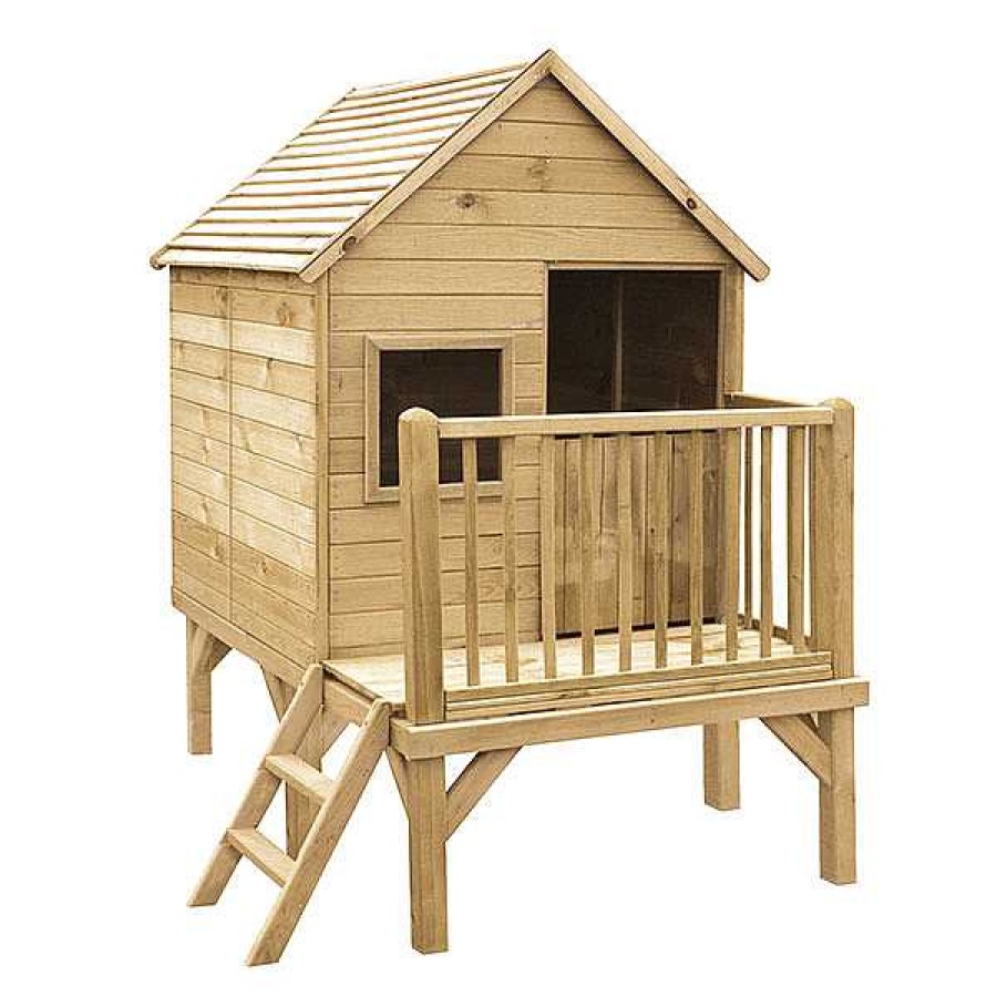 Exterior SOULET Casitas De Madera | Casita Infantil De Madera Winny