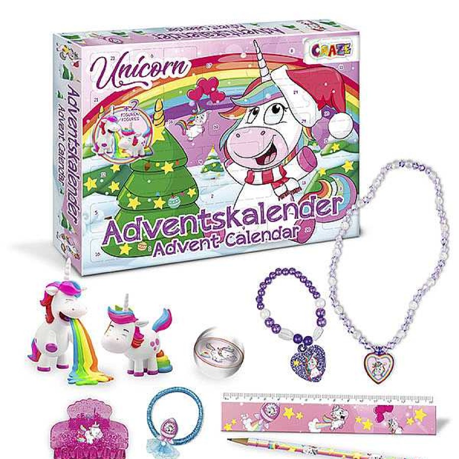 Muebles & Deco CRAZE TOYS Fiestas Y Cumplea Os Infantiles | Calendario De Adviento Unicornio