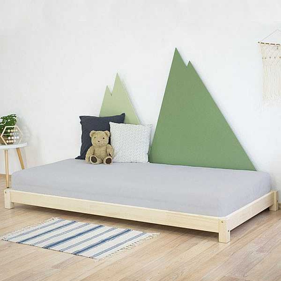 Muebles & Deco Eurekakids Camas, Cunas Y Literas | Cama Individual Teeny 120X190 Natural