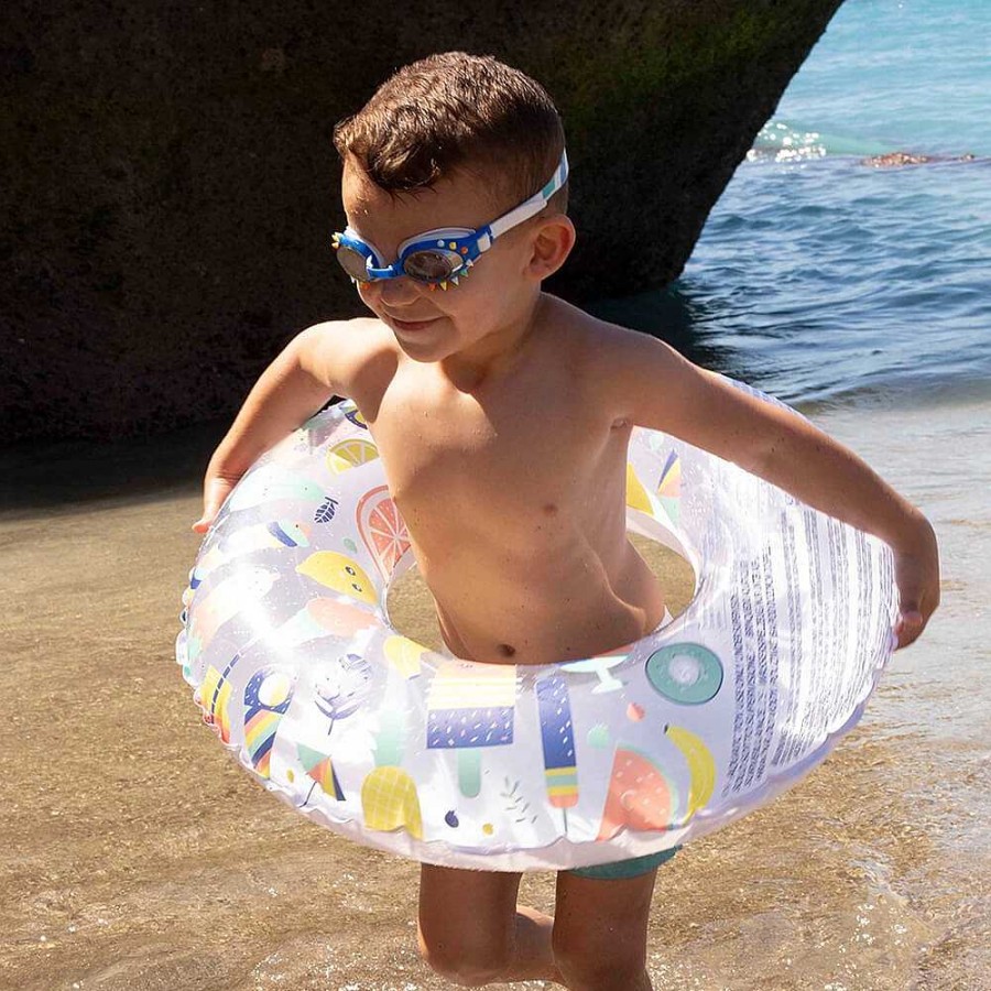 Exterior EUREKAKIDS Hinchables Y Flotatores | Flotador Para Jugar En El Agua 60Cm Hello Summer