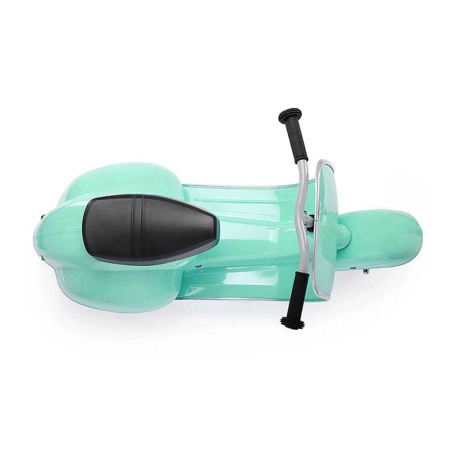 Sobre Ruedas AMBOSSTOYS Correpasillos | Correpasillos Moto Scooter Cl Sica - Color Menta