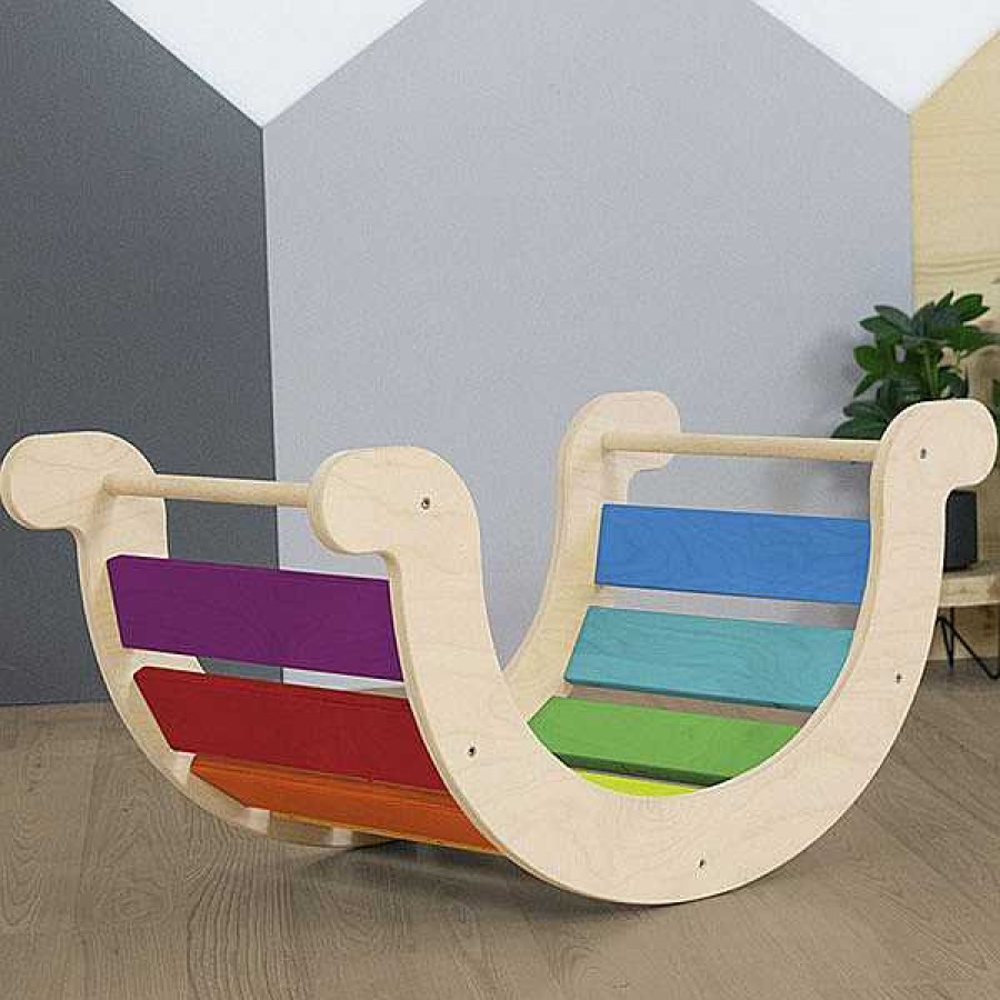 Muebles & Deco Eurekakids Muebles Montesori | Columpio Balanceo Montessori Yupee Arcoiris