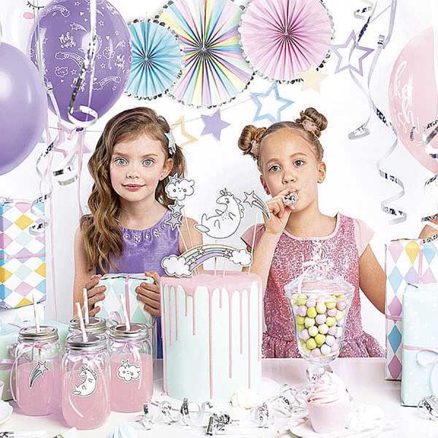 Muebles & Deco PARTYDECO Fiestas Y Cumplea Os Infantiles | Set De Decoraci N Unicornios