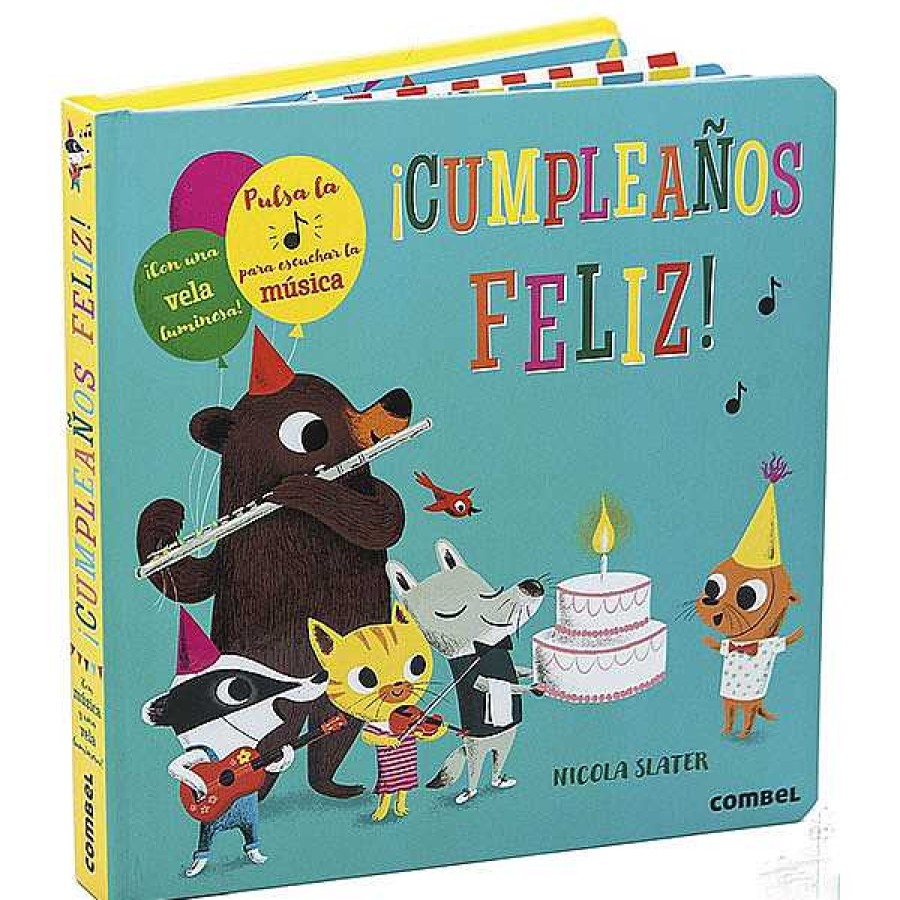 Libros COMBEL EDITORIAL Los M S Top | Cumplea Os Feliz. Libro Interactivo