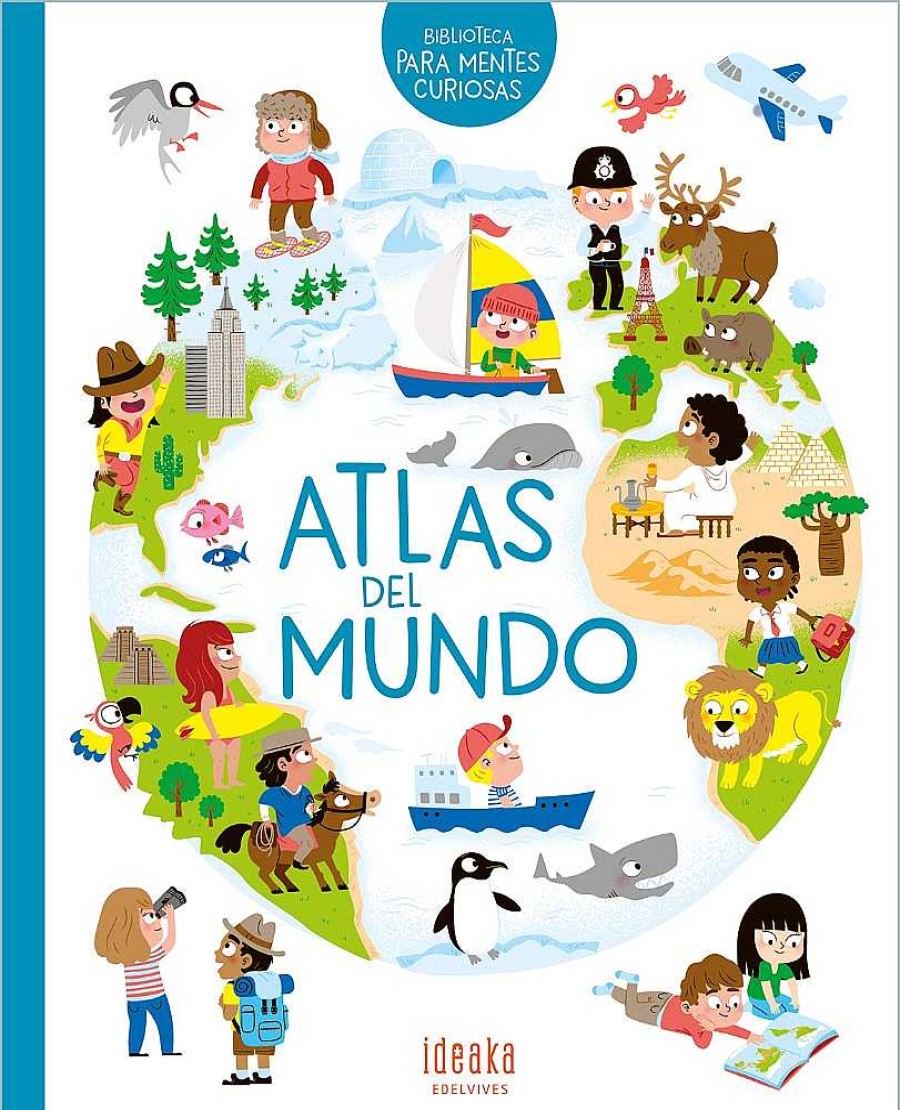 Libros EDELVIVES Libros De Conocimientos | Atlas De Mundo