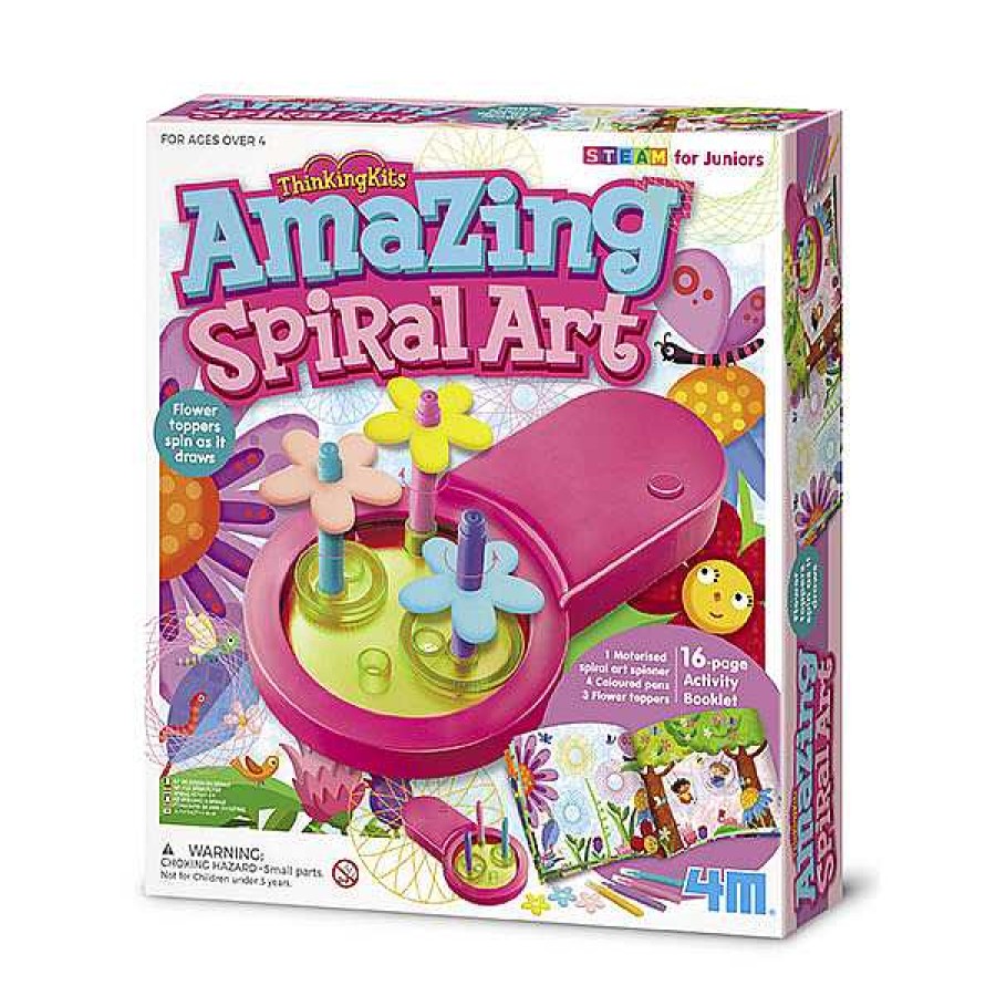 Creativos 4M Juegos De Dibujo Y Pintura | Conjunto De Arte En Espiral