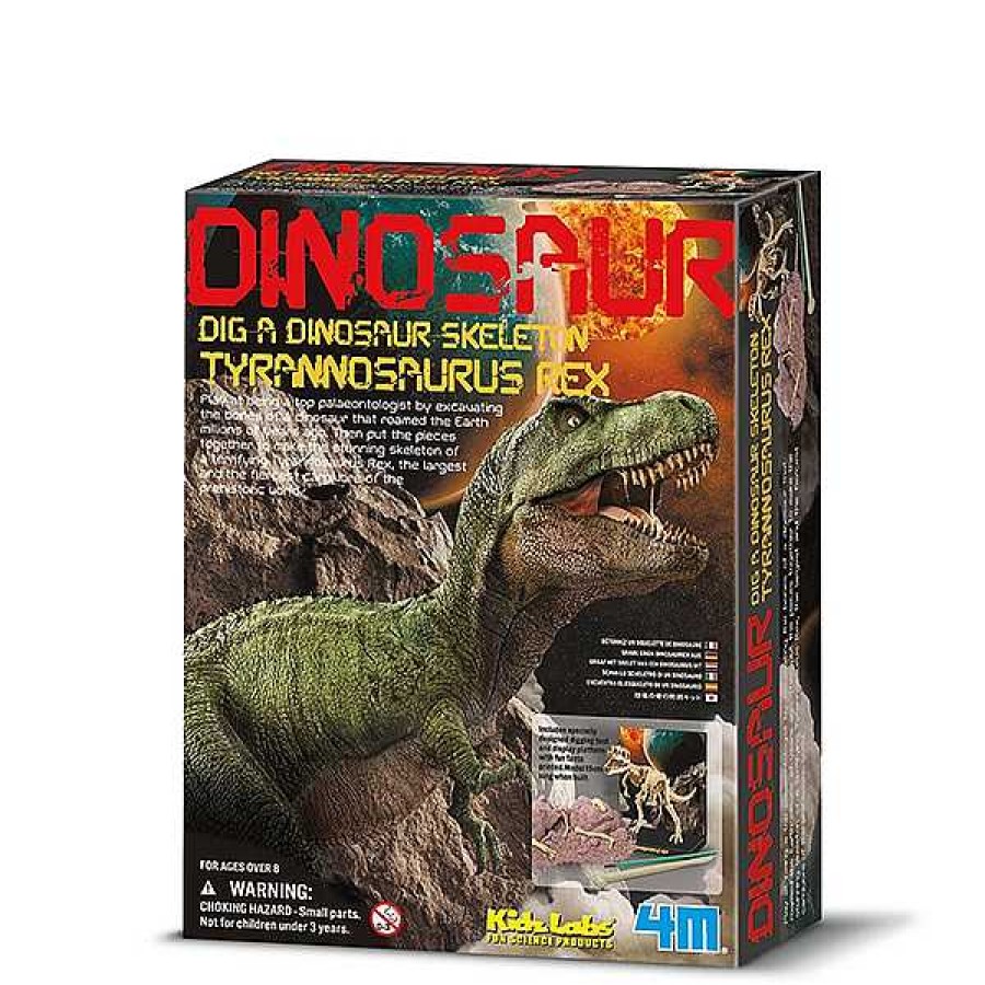 Educativos 4M Arqueolog A Y Paleontolog A | Kidzlabs Paleontolog A Esqueleto Tyrannosaurus Rex