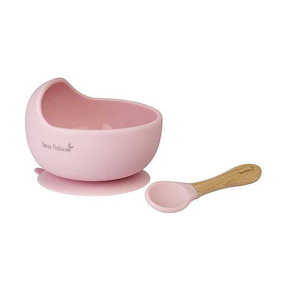 Beb S SARO Complementos Para Comer Y Alimentaci N | Set De Alimentaci N Wave Rosa