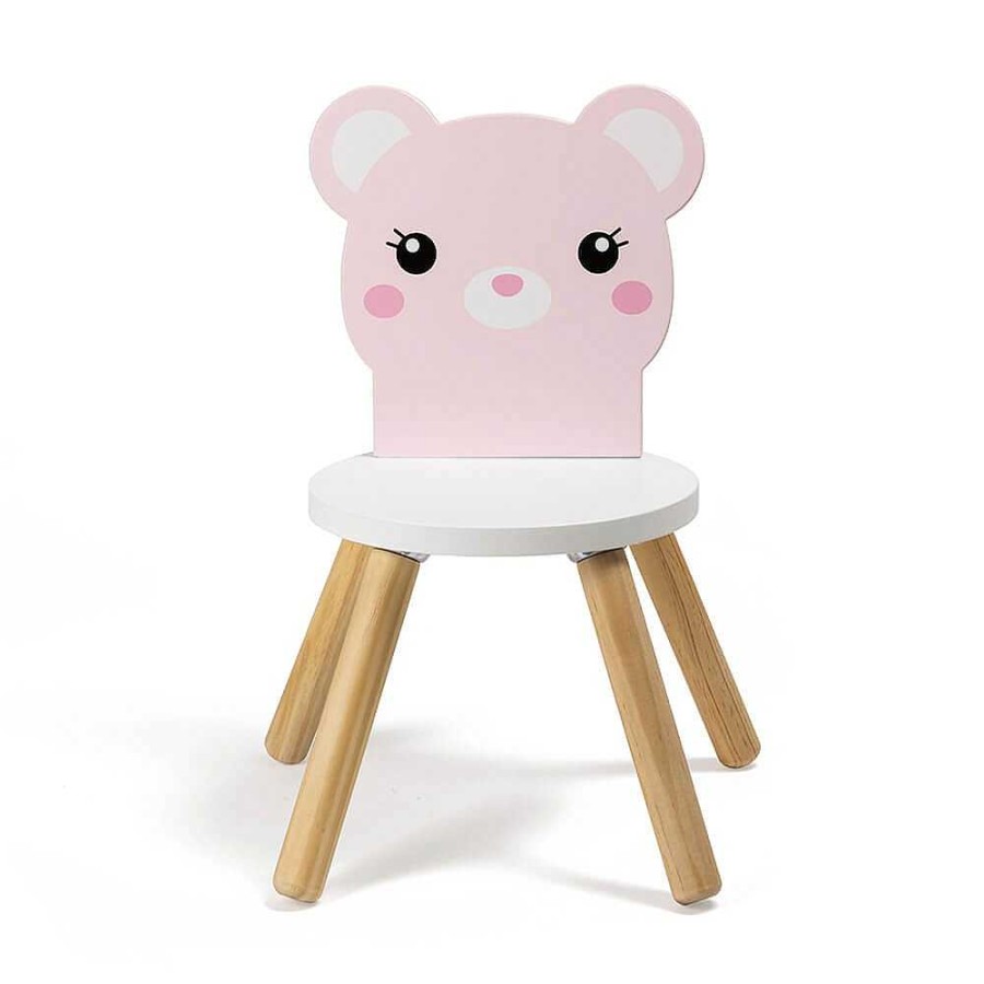 Muebles & Deco EUREKAKIDS Mesas Y Sillas | Silla Infantil De Madera Osito Kirumy®