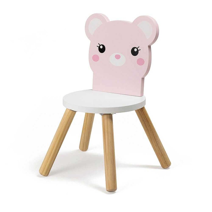 Muebles & Deco EUREKAKIDS Mesas Y Sillas | Silla Infantil De Madera Osito Kirumy®