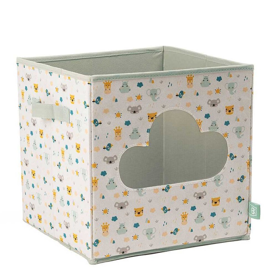 Muebles & Deco EUREKAKIDS Organizadores, Librer As Y Estanter As | Cesta De Almacenaje Infantil Nube