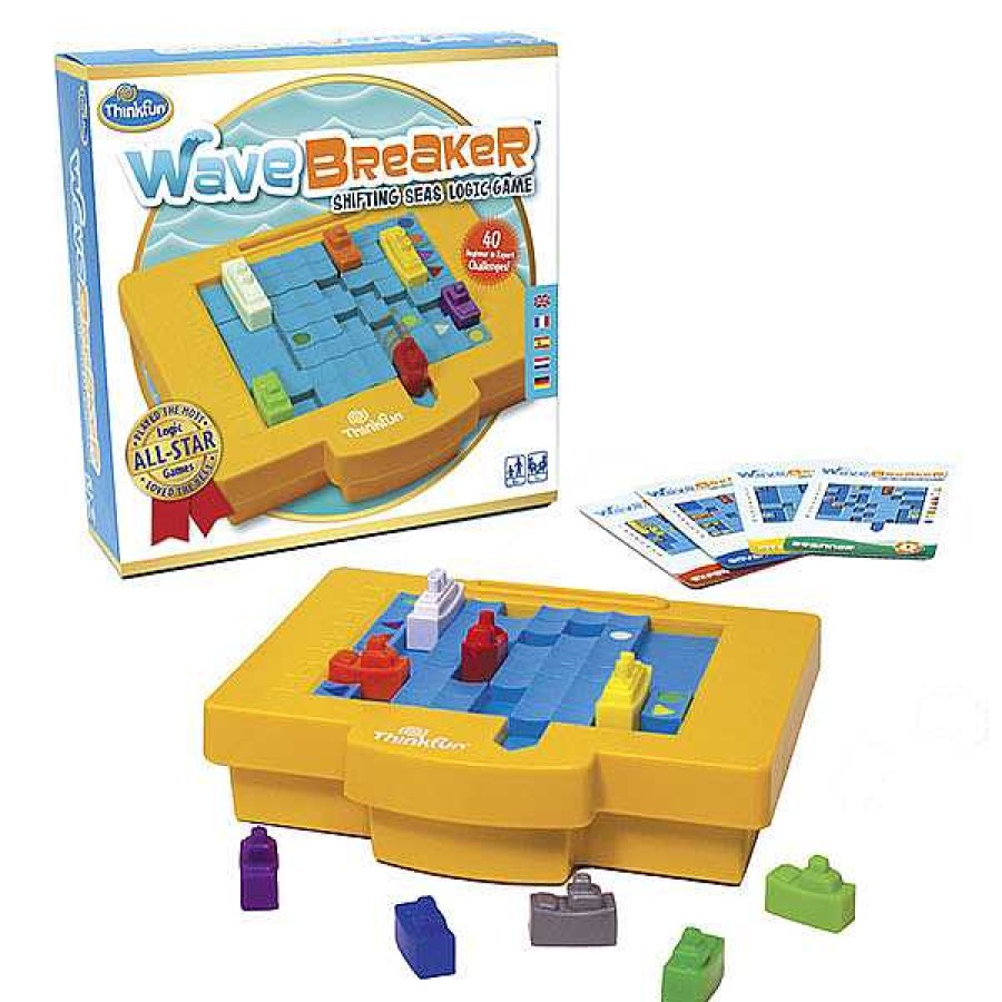 Educativos thinkfun Juegos L Gico-Matem Ticos | Juego De Mesa Wavebreaker