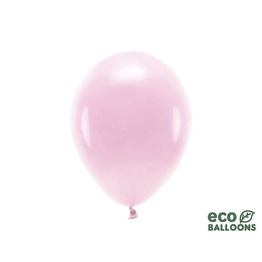 Muebles & Deco PARTYDECO Fiestas Y Cumplea Os Infantiles | Globos Rosa Eco 100 Unidades