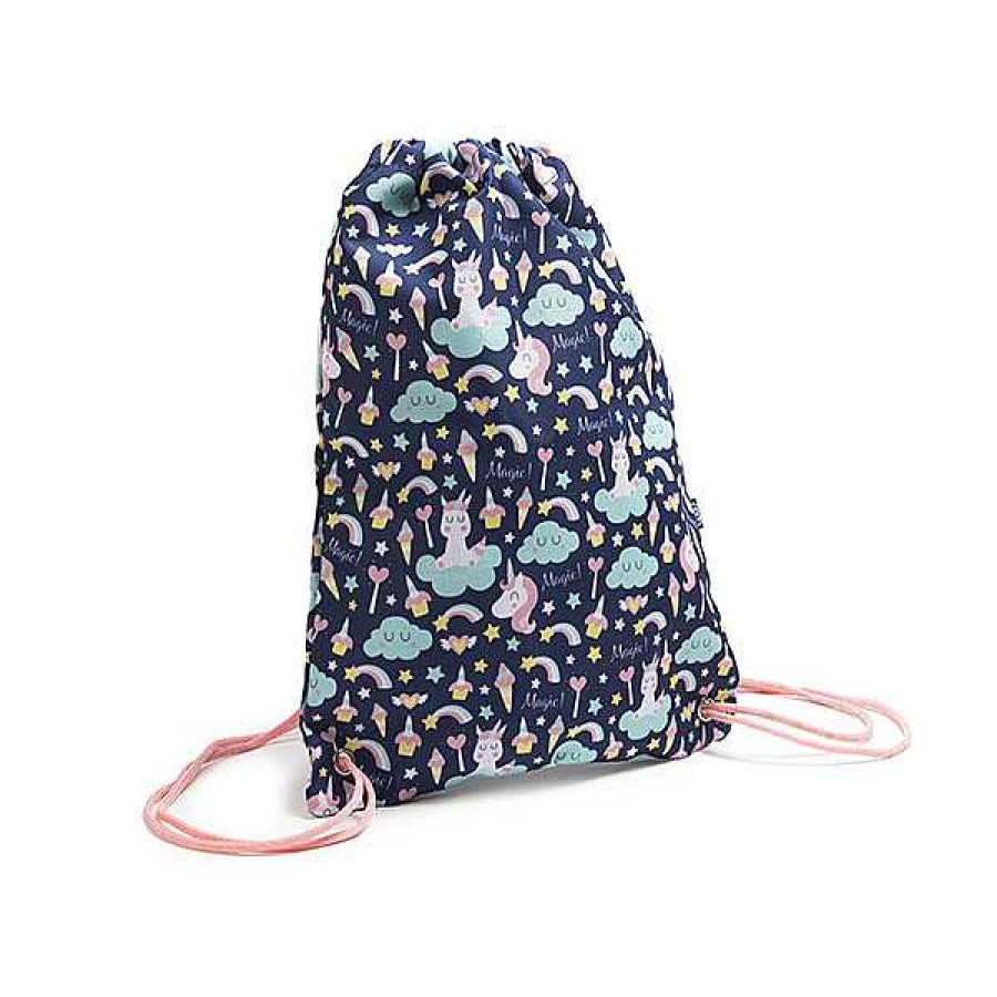 Beb S EUREKAKIDS Mochilas De Tela | Bolsa De Cuerda Unicornio